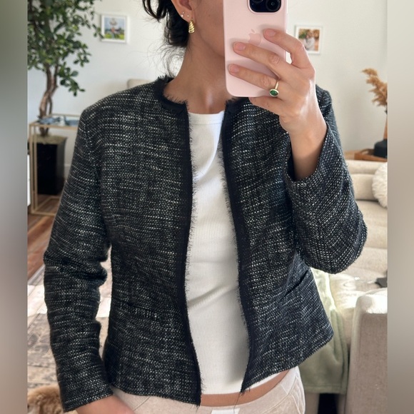 Black Tweed Jacket - Picture 1 of 5